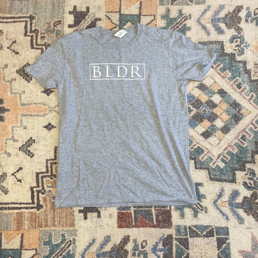 gilda’s, tshirt, grey, large, christian